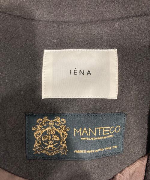 IENA（イエナ）IENA (イエナ) MANTECOノーカラーコート ブラウン サイズ:38の古着・服飾アイテム