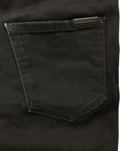 DSQUARED2（ディースクエアード）DSQUARED2 (ディースクエアード) デニムパンツ ブラック サイズ:40の古着・服飾アイテム