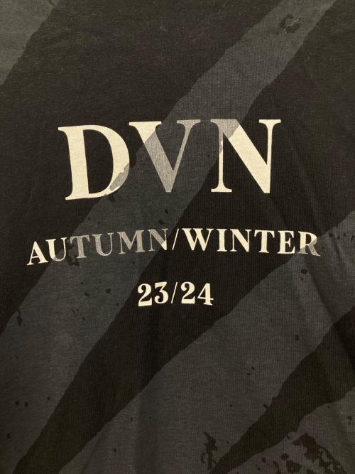 DRIES VAN NOTEN（ドリスヴァンノッテン）DRIES VAN NOTEN (ドリスヴァンノッテン) heli pr Show 7602 M.k.t-shirt ブラック サイズ:LARGEの古着・服飾アイテム
