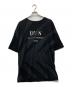 DRIES VAN NOTEN（ドリスヴァンノッテン）の古着「heli pr Show 7602 M.k.t-shirt」｜ブラック