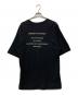 DRIES VAN NOTEN (ドリスヴァンノッテン) heli pr Show 7602 M.k.t-shirt ブラック サイズ:LARGE：12000円