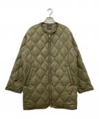 TAIONタイオン）の古着「ダウンコート」｜カーキ