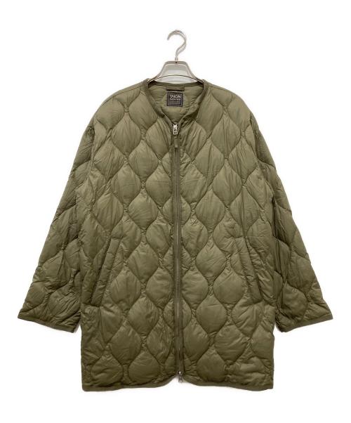 TAION（タイオン）TAION (タイオン) ダウンコート カーキ サイズ:Freeの古着・服飾アイテム