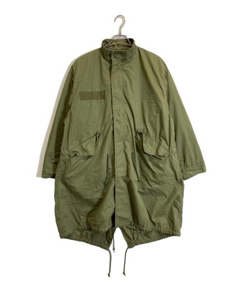 coen（コーエン）coen (コーエン) 3WAYキルティングライナー付きモッズコート オリーブ サイズ:Mの古着・服飾アイテム