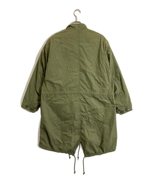 coen（コーエン）coen (コーエン) 3WAYキルティングライナー付きモッズコート オリーブ サイズ:Mの古着・服飾アイテム