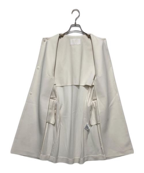 BALLSEY（ボールジィ）BALLSEY (ボールジィ) ドライアムンゼン クルーネックロングジレ ホワイト サイズ:36の古着・服飾アイテム