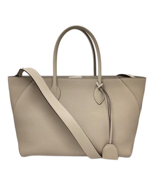 bonaventura（ボナベンチュラ）bonaventura (ボナベンチュラ) ミア トートバッグ　35 ノービレ ベージュの古着・服飾アイテム