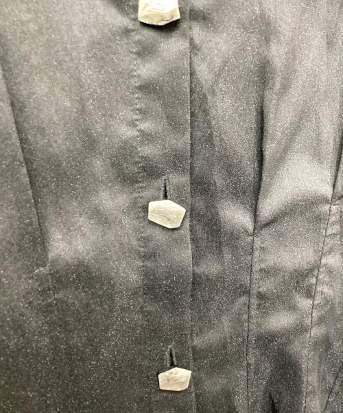 MURRAL（ミューラル）MURRAL (ミューラル) Monochrome tuck shirt ブラック サイズ:Fの古着・服飾アイテム