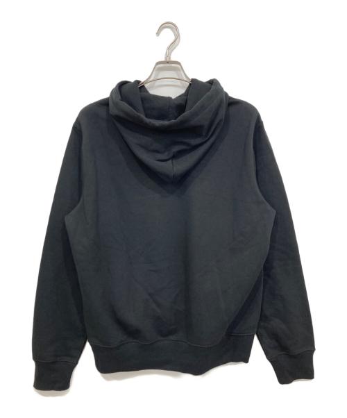 POLO RALPH LAUREN（ポロ・ラルフローレン）POLO RALPH LAUREN (ポロ・ラルフローレン) ポロベア フロント ロゴ プルオーバーパーカー ブラック サイズ:Mの古着・服飾アイテム