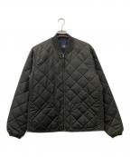 RRLダブルアールエル）の古着「キルティング ボンバージャケット」｜カーキ