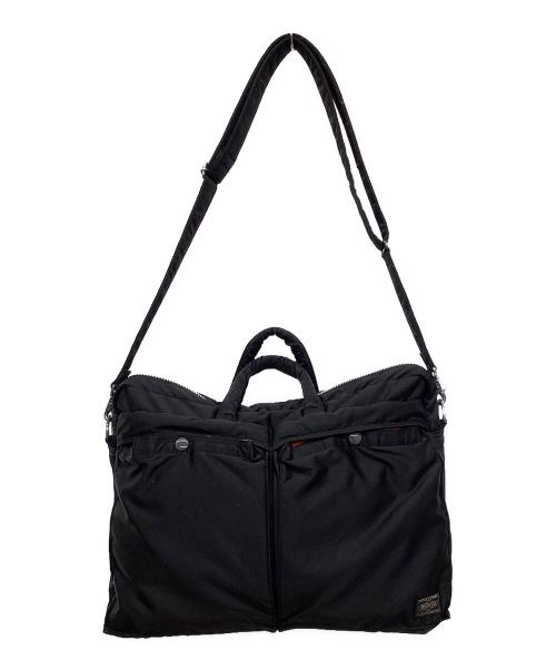 PORTER（ポーター）PORTER (ポーター) TANKER  2WAY BRIEFCASE ブラックの古着・服飾アイテム