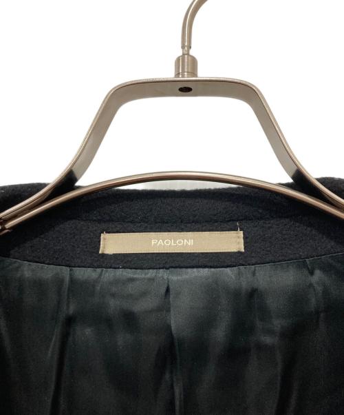 PAOLONI（パオローニ）PAOLONI (パオローニ) カシミヤダブルコート ネイビー サイズ:54の古着・服飾アイテム