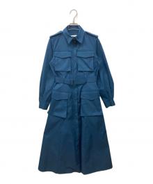 Re:poris（レポリス）の古着「バトルドレス」｜ブルー