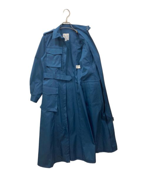 Re:poris（レポリス）Re:poris (レポリス) バトルドレス ブルーの古着・服飾アイテム