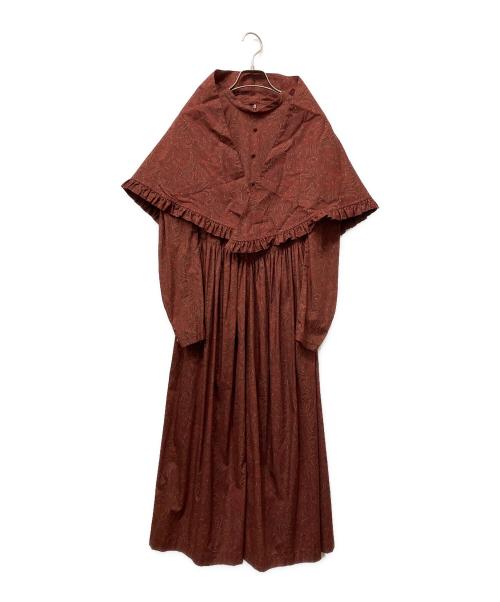Madder Madder（マダマダ）Madder Madder (マダマダ) 収穫祭のドレス ブラウン サイズ:FREEの古着・服飾アイテム