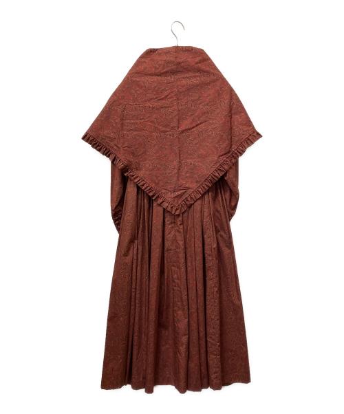 Madder Madder（マダマダ）Madder Madder (マダマダ) 収穫祭のドレス ブラウン サイズ:FREEの古着・服飾アイテム