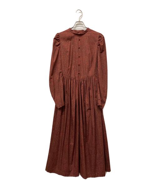 Madder Madder（マダマダ）Madder Madder (マダマダ) 収穫祭のドレス ブラウン サイズ:FREEの古着・服飾アイテム