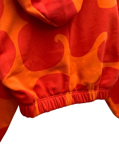 adidas（アディダス）adidas (アディダス) marimekko (マリメッコ) クロップフーディ オレンジ サイズ:XL 未使用品の古着・服飾アイテム