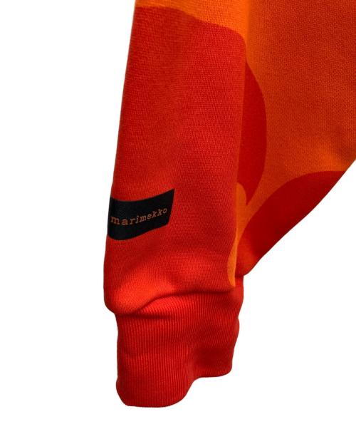 adidas（アディダス）adidas (アディダス) marimekko (マリメッコ) クロップフーディ オレンジ サイズ:XL 未使用品の古着・服飾アイテム