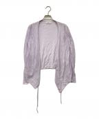 SLOBE IENAスローブ イエナ）の古着「SAWAHOCOカシュクールニット」｜パープル