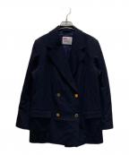 Traditional Weatherwearトラディショナルウェザーウェア）の古着「ロンダ イージーダブルジャケット」｜ネイビー