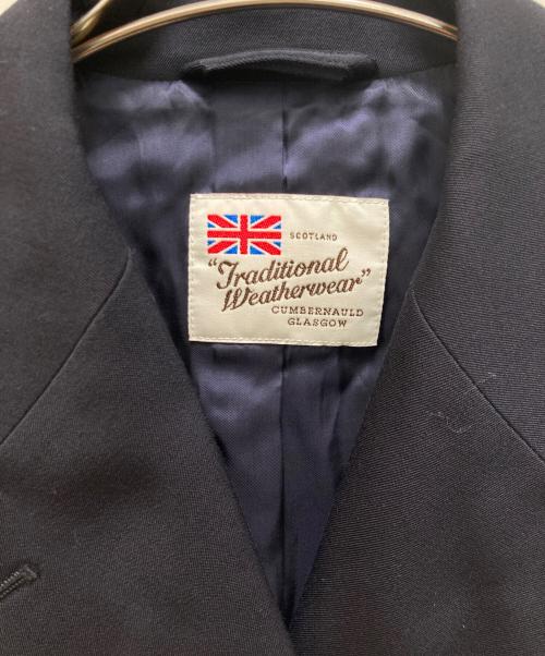 Traditional Weatherwear（トラディショナルウェザーウェア）Traditional Weatherwear (トラディショナルウェザーウェア) ロンダ イージーダブルジャケット ネイビー サイズ:32の古着・服飾アイテム