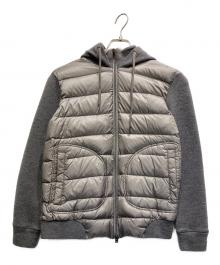 HERNO（ヘルノ）の古着「ハイブリッドダウンジャケット」｜グレー