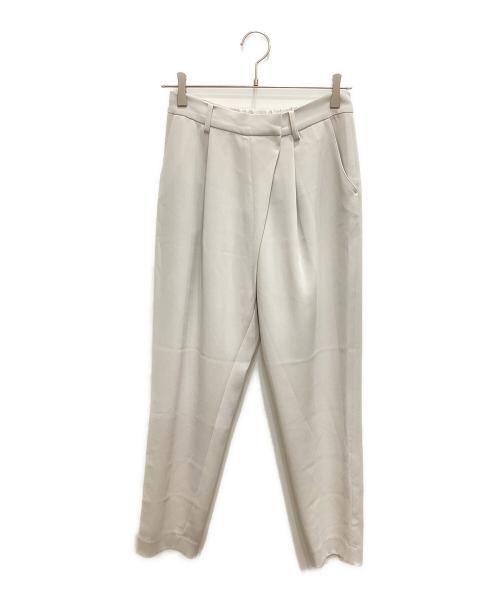 SOEJU（ソージュ）SOEJU (ソージュ) タックパンツ アイボリー サイズ:Mの古着・服飾アイテム