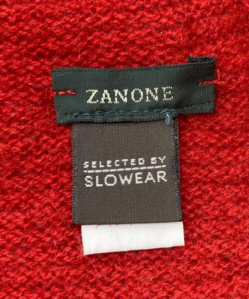 Zanone（ザノーネ）Zanone (ザノーネ) カシミヤウールストール レッドの古着・服飾アイテム
