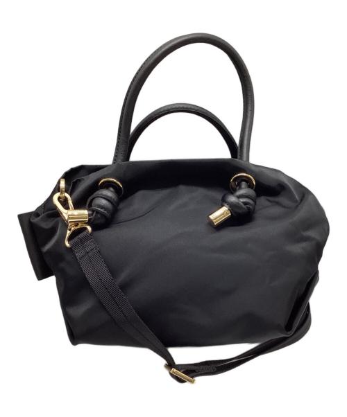 VIOLAd'ORO（ヴィオラドーロ）VIOLAd'ORO (ヴィオラドーロ) 2wayナイロンバッグ ブラックの古着・服飾アイテム