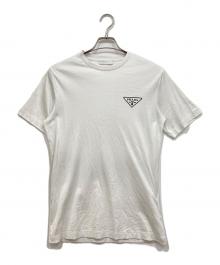 PRADA（プラダ）の古着「インターロック半袖Tシャツ」｜ホワイト
