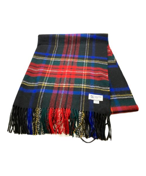 JOHNSTONS OF ELGIN（ジョンストンズオブエルガン）JOHNSTONS OF ELGIN (ジョンストンズオブエルガン) カシミヤ大判ストール マルチカラーの古着・服飾アイテム