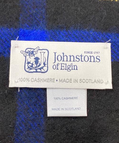 JOHNSTONS OF ELGIN（ジョンストンズオブエルガン）JOHNSTONS OF ELGIN (ジョンストンズオブエルガン) カシミヤ大判ストール マルチカラーの古着・服飾アイテム