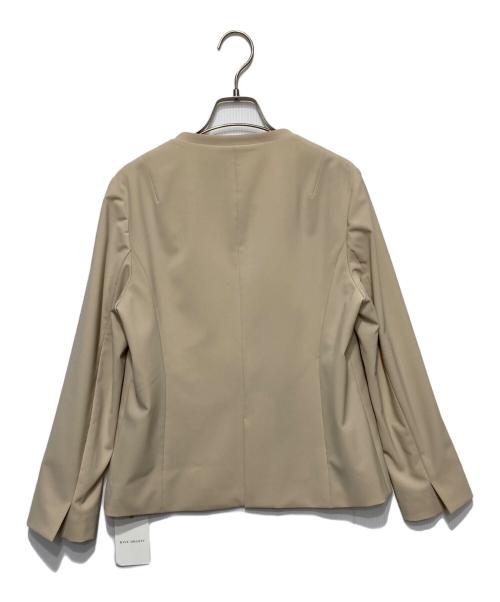 RIVE DROITE（リヴドロワ）RIVE DROITE (リヴドロワ) ノーカラージャケット ベージュ サイズ:38 未使用品の古着・服飾アイテム