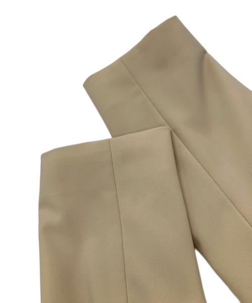 RIVE DROITE（リヴドロワ）RIVE DROITE (リヴドロワ) ノーカラージャケット ベージュ サイズ:38 未使用品の古着・服飾アイテム