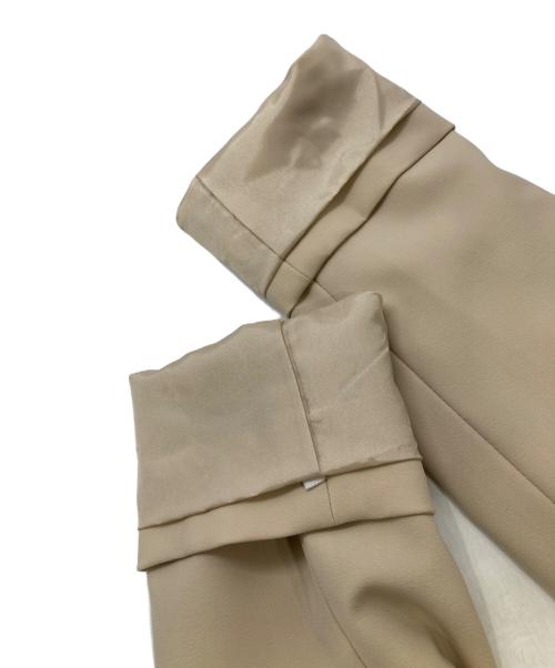 RIVE DROITE（リヴドロワ）RIVE DROITE (リヴドロワ) ノーカラージャケット ベージュ サイズ:38 未使用品の古着・服飾アイテム