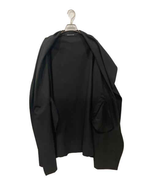 mizuiro-ind（ミズイロインド）mizuiro-ind (ミズイロインド) ドレープフードコート ブラック サイズ:Freeの古着・服飾アイテム