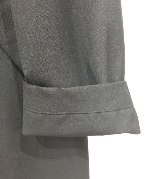 mizuiro-ind（ミズイロインド）mizuiro-ind (ミズイロインド) ドレープフードコート ブラック サイズ:Freeの古着・服飾アイテム