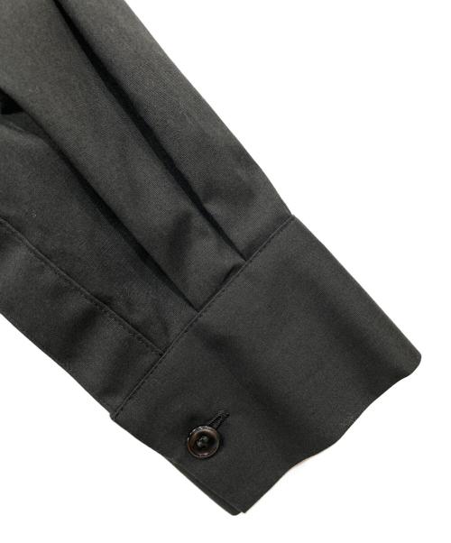Noble（ノーブル）Noble (ノーブル) シャーリングキャミクロップドシャツセット チャコールグレー サイズ:Freeの古着・服飾アイテム