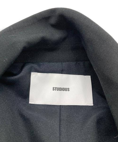 STUDIOUS（ステュディオス）STUDIOUS (ステュディオス) Half Sleeve Tailored Jacket ブラック サイズ:2 未使用品の古着・服飾アイテム