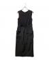 ARPEGE STORY（アルページュストーリー）の古着「フラップドッキングワンピース」｜ブラック