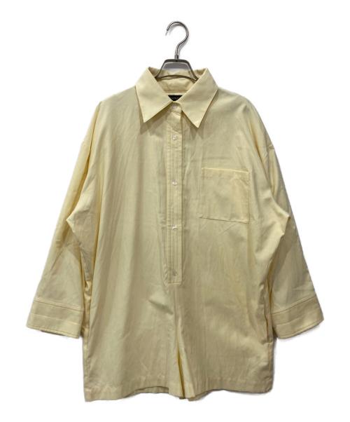 Sea Room lynn（シールームリン）Sea Room Lynn (シールームリン) OXFORDシャツロンパース イエロー サイズ:Sの古着・服飾アイテム