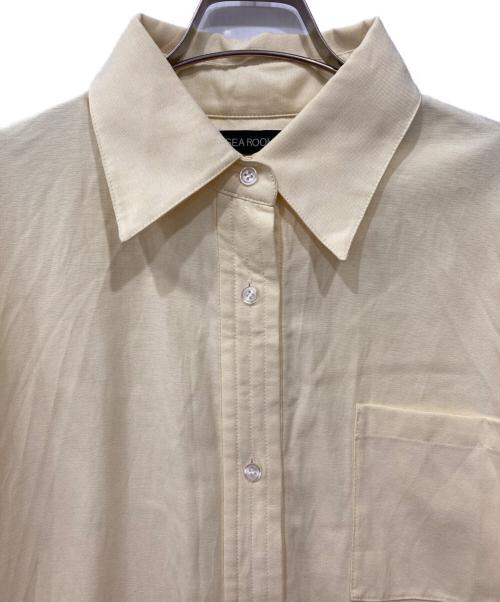 Sea Room lynn（シールームリン）Sea Room Lynn (シールームリン) OXFORDシャツロンパース イエロー サイズ:Sの古着・服飾アイテム