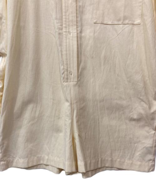 Sea Room lynn（シールームリン）Sea Room Lynn (シールームリン) OXFORDシャツロンパース イエロー サイズ:Sの古着・服飾アイテム