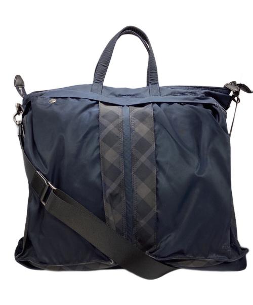 BLACK LABEL CRESTBRIDGE（ブラックレーベル クレストブリッジ）BLACK LABEL CRESTBRIDGE (ブラックレーベル クレストブリッジ) ヘルメットバッグ ネイビーの古着・服飾アイテム