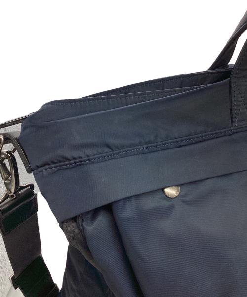 BLACK LABEL CRESTBRIDGE（ブラックレーベル クレストブリッジ）BLACK LABEL CRESTBRIDGE (ブラックレーベル クレストブリッジ) ヘルメットバッグ ネイビーの古着・服飾アイテム