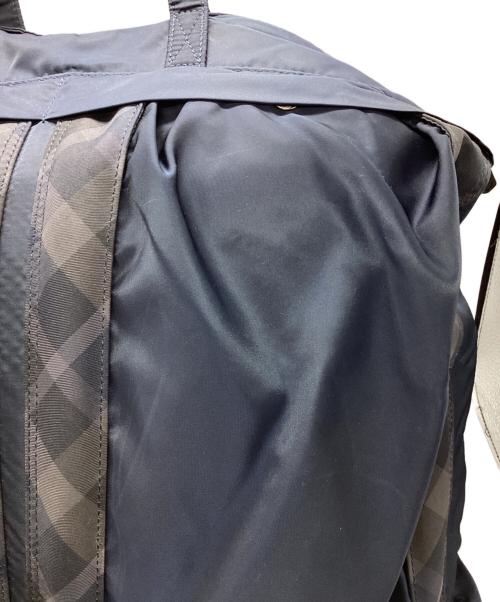 BLACK LABEL CRESTBRIDGE（ブラックレーベル クレストブリッジ）BLACK LABEL CRESTBRIDGE (ブラックレーベル クレストブリッジ) ヘルメットバッグ ネイビーの古着・服飾アイテム