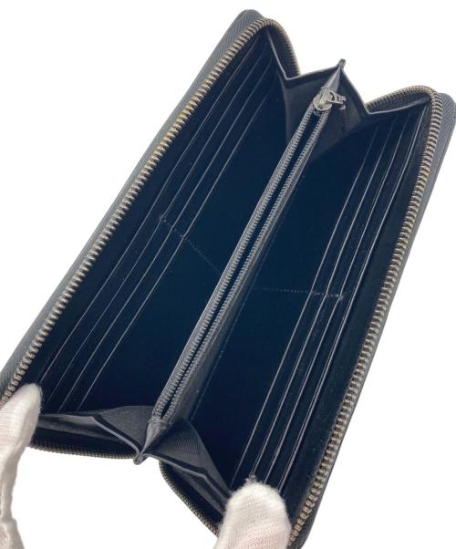 BLACK LABEL CRESTBRIDGE（ブラックレーベル クレストブリッジ）BLACK LABEL CRESTBRIDGE (ブラックレーベル クレストブリッジ) チェックロングウォレット グレーの古着・服飾アイテム