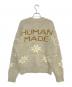 HUMAN MADE (ヒューマンメイド) SNOWFLAKE KNIT SWEATER グレー サイズ:S：22000円