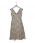 HER LIP TO（ハーリップトゥ）の古着「lace trimmed floral dress」｜パープル
